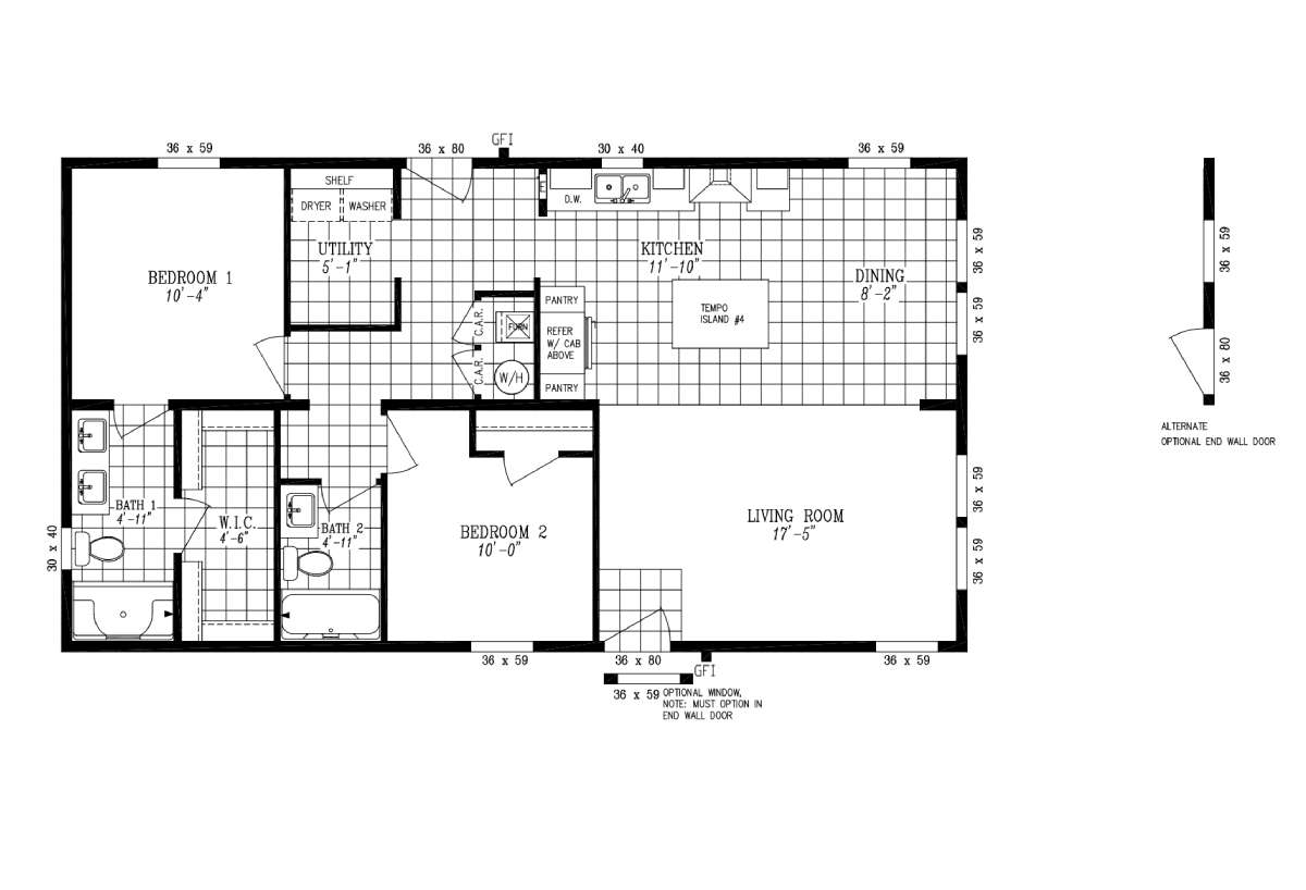 Tempo Rising Sun 51TEM24442AH By Mountain View Homes Bremerton tempo-rising-sun-51tem24442ah-by-mountain-view-homes-bremerton